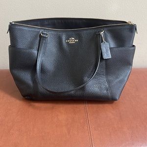 Coach Ava Tote in pebble leather